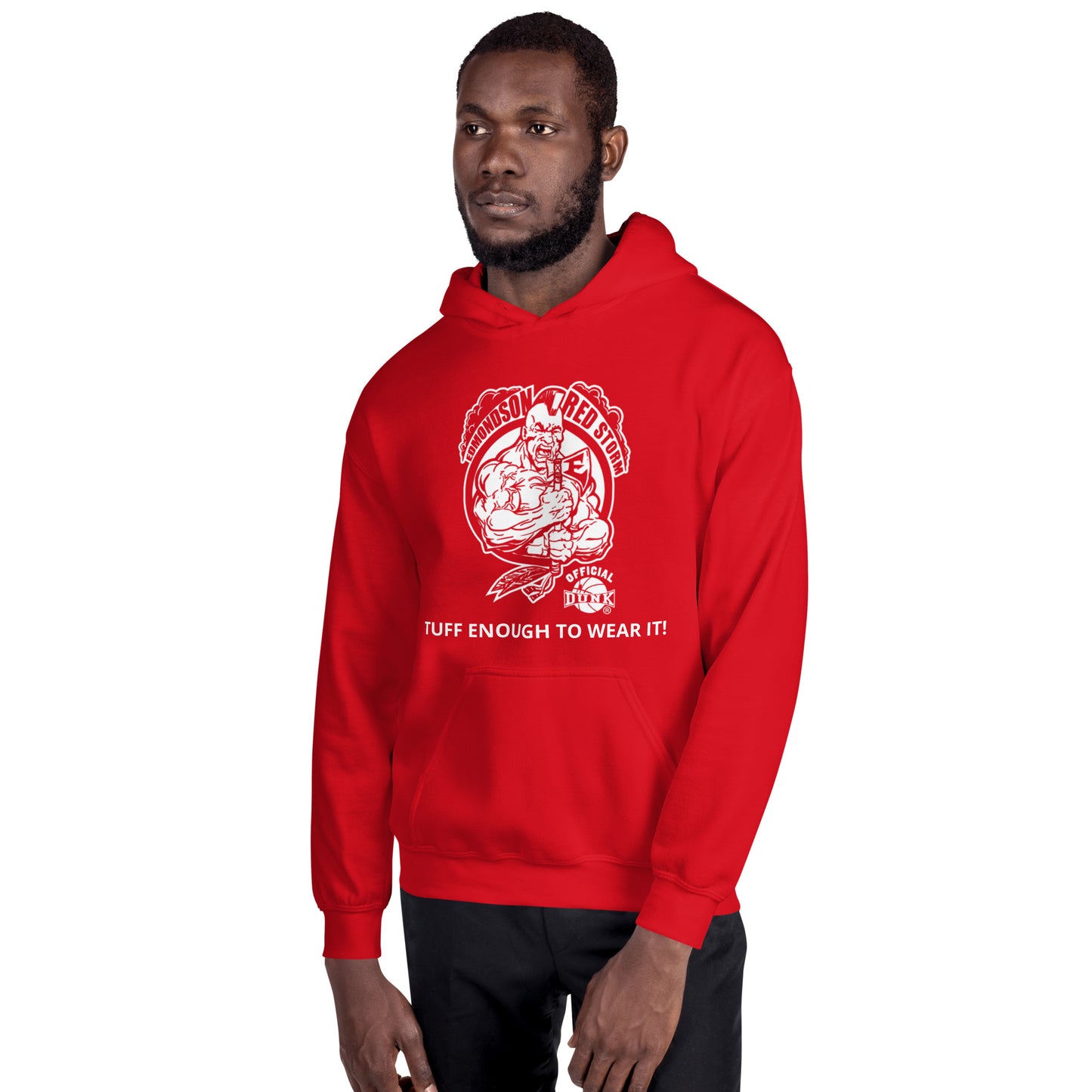 UEDMOFFICIAL DUNK WEAR EDMONDSON RED HOODIE