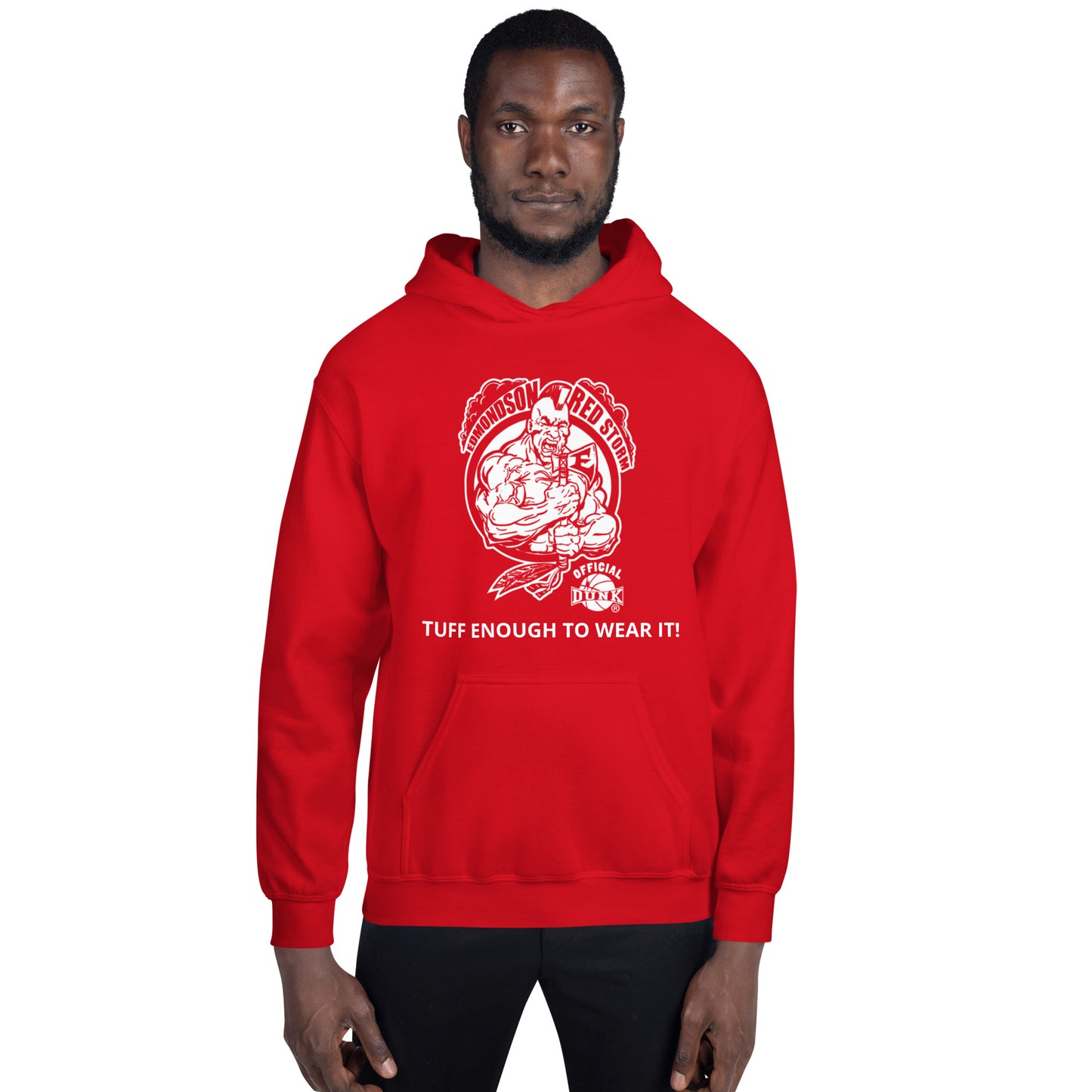 UEDMOFFICIAL DUNK WEAR EDMONDSON RED HOODIE