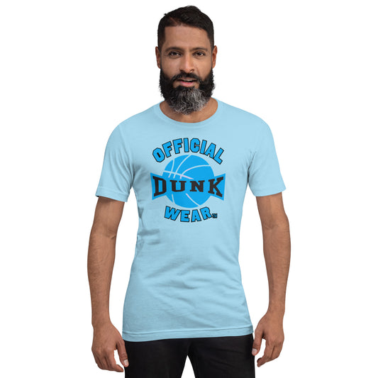 official dunk wear powder blue t shirt