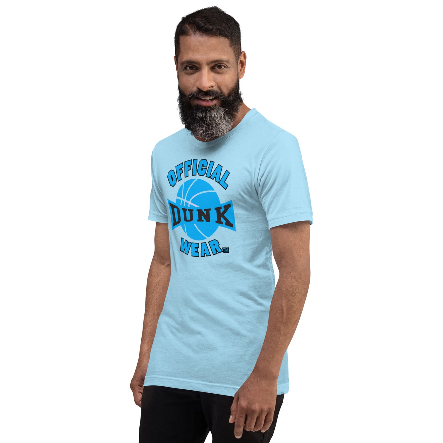 official dunk wear powder blue t shirt